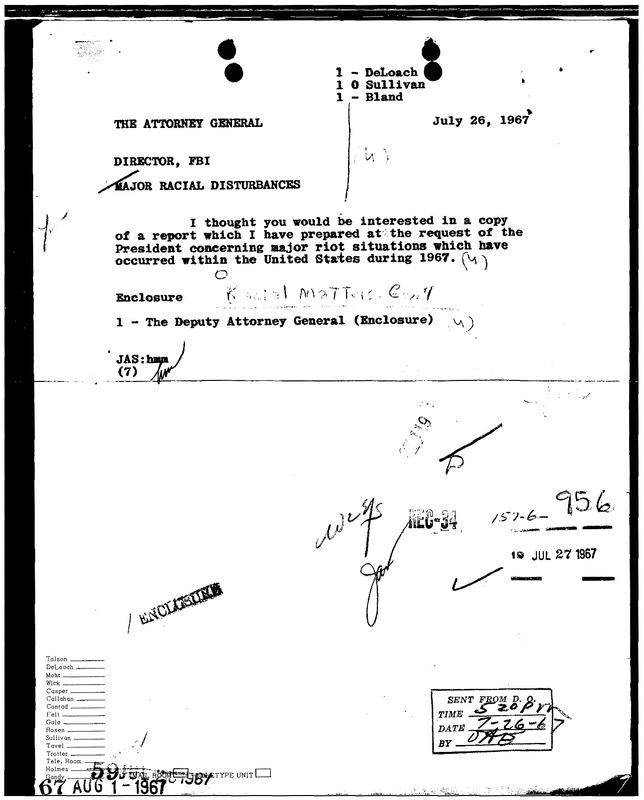 Report of Racial Disturbances of 1967