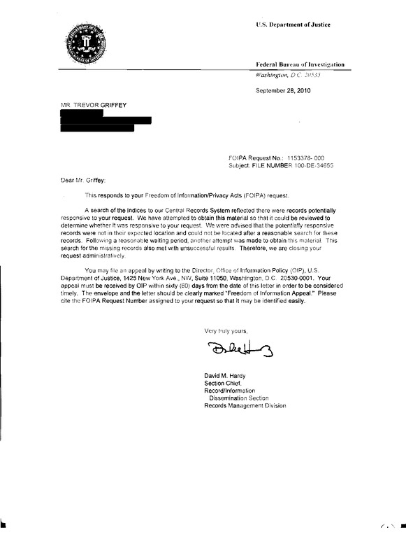 Request for COINTELPRO Documents on Black Nationalists in Detroit Metro (1)