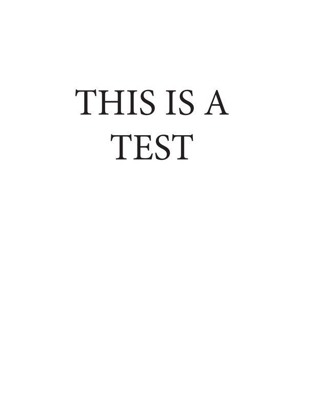 TEST PDF